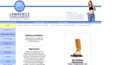 Desktop Screenshot of lawrencehypnotherapy.com